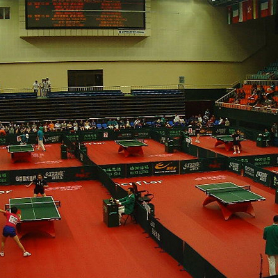 乒乓球运动地板